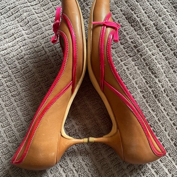 Sigerson Morrison kitten heels sz 7.5 - Picture 2 of 6